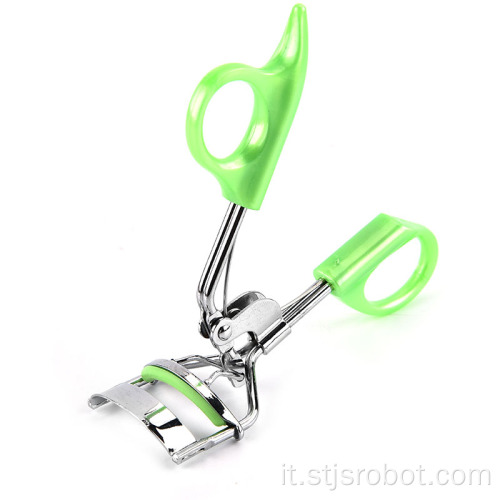 Moda Bellezza in acciaio inossidabile Mini color portatile Clip per bigodino per ciglia Strumento per ciglia